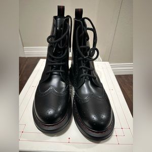 Alexander McQueen combat Boots